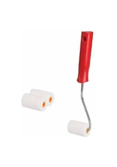Sünger Rulo Fırça Metal Saplı 5 CM +2 Sünger Yedek
