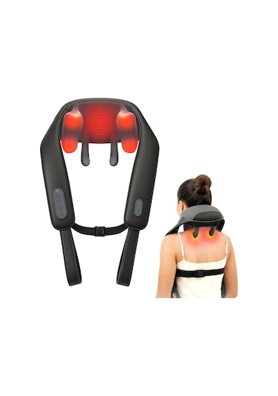 Snailax Rahatlatıcı Isıya Sahip Kablosuz Boyun Ve Omuz Masajı, Yükseltilmiş 6d Derin Doku Yoğurma, Boyun İçin Shiatsu Sırt Masajı Yastığı, Sonbahar, Erkekler İçin Hediyeler, Kadınlar Snailax Rahatlatıcı Isıya Sahip Kablosuz Boyun Ve Omuz Masajı, Yükseltilmiş 6d Derin Doku Yoğurma, Boyun İçin Shiatsu Sırt Masajı Yastığı, Sonbahar, Erkekler İçin Hediyeler, Kadınlar