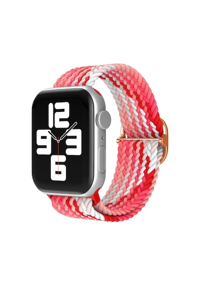 Newface Apple Watch 38mm Star Kordon - Pembe-kırmızı