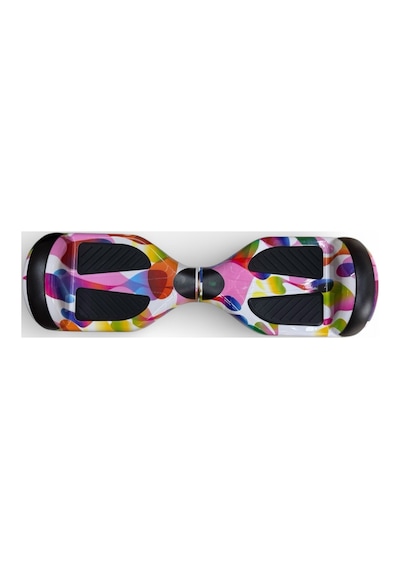 Elektrikli Kaykay Hoverboard Bluetooth Hoparlörlü RS-S5 Rainbow Mix Grafiti