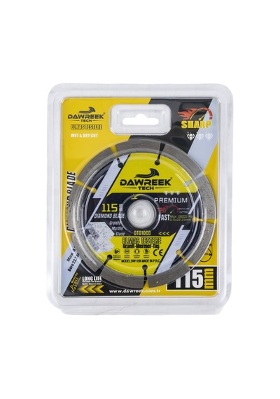 Dawreek Dt010cd 115mm Premium Segmentli Turbo Elmas Testere Granit-mermer-taş