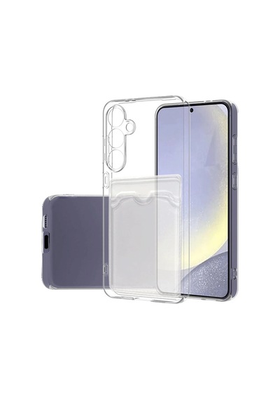 Samsung Uyumlu Galaxy A17 5g Uyumlu Kart Şeffaf Silikon - Şeffaf