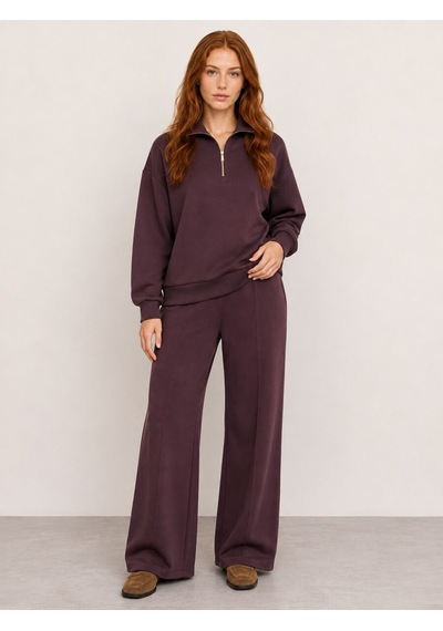 Loft Regular Fit Kadın Eşofman Altı Lf2043824 Q1.v1 Bordo