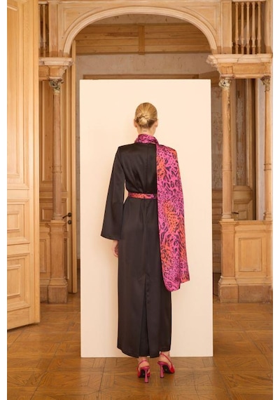 Senna Fıore Dress Fuşya Fuşya