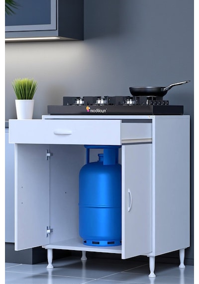 Eliusta Nıvera 70 Cm Mutfak Dolabı Beyaz Ankastre 70x88x56 Cm Ocak Dolabı Tüp Gizleyici Kapaklı Dolap Beyaz Eliusta Nıvera 70 Cm Mutfak Dolabı Beyaz Ankastre 70x88x56 Cm Ocak Dolabı Tüp Gizleyici Kapaklı Dolap Beyaz
