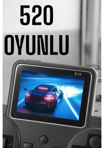 Retro Oyun Konsolu 520 Oyunlu Tv Uyumlu Gamepad