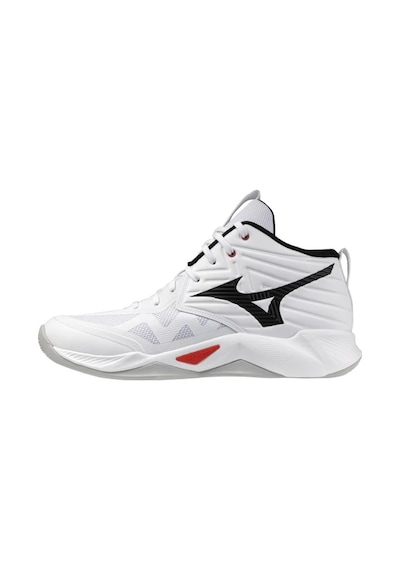 Mizuno Wave Momentum Pro Mıd Unisex Voleybol Ayakkabısı Beyaz Çok Renkli
