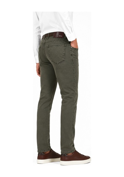 Locus Jeans Erkek Regular Fit Jeans Pantolon 320 Bgl-st05452 Haki