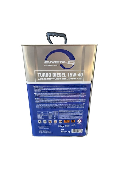 Ener-G 15W-40 Turbo Dizel Motor Yağı 16 L