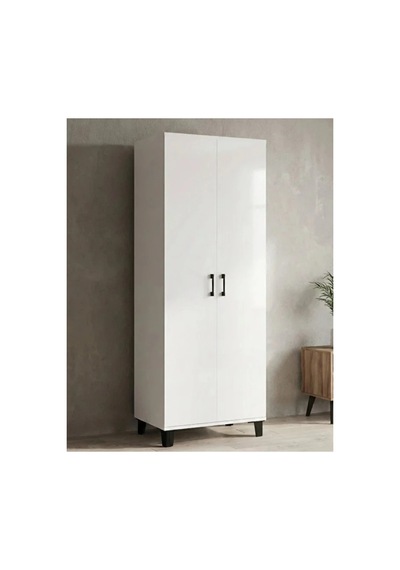 Çok Amaçlı Dolap 180 Cm Beyaz