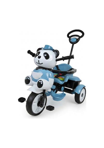 Sevimli Little Panda Müzikli Ve Ebeveyn Kontrollü Çocuk Bisikleti / Tricycle Çok Renkli