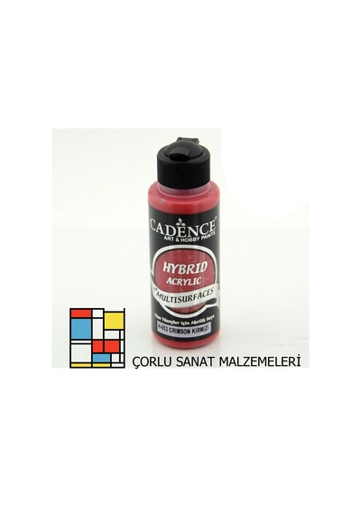 Hybrıd Akr. Multısurfaces-120Ml H-053 Crımson Kırmızı