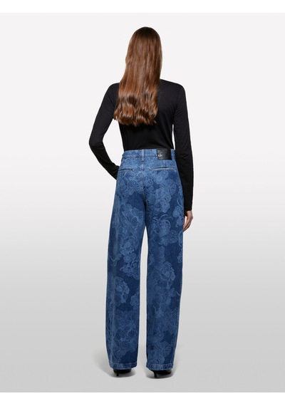 Sisley %100 Pamuk Baskılı Normal Bel Relaxed Fit Denim Pantolon Kadın Haki Yeşili Pantolon - 325a4w9klf07l Sisley %100 Pamuk Baskılı Normal Bel Relaxed Fit Denim Pantolon Kadın Haki Yeşili Pantolon - 325a4w9klf07l