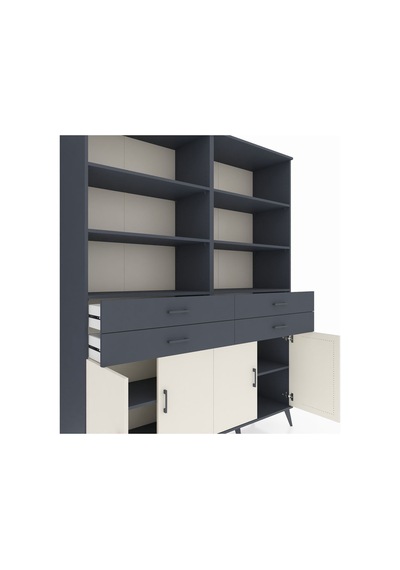 Hyperion Gardrop 8 Raflı 4 Çekmeceli 4 Kapaklı 176x44x221 Antrasit-aytaşı/antrasit Aytaşı/antrasit Hyperion Gardrop 8 Raflı 4 Çekmeceli 4 Kapaklı 176x44x221 Antrasit-aytaşı/antrasit Aytaşı/antrasit