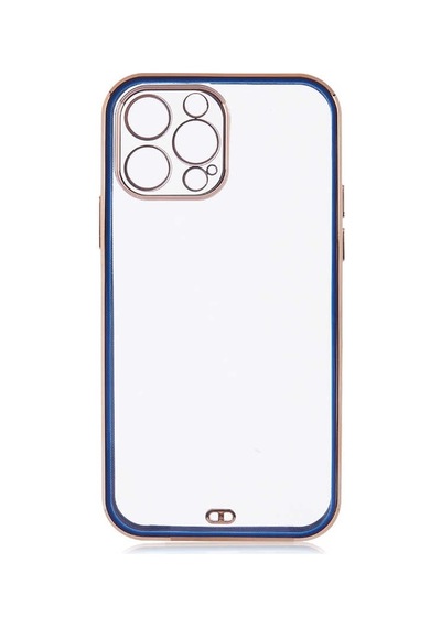 Zeyline Apple Uyumlu iPhone 13 Pro Max Zore Voit Clear Kapak-lacivert