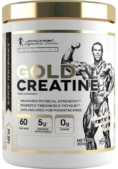 Kevin Levrone Gold Kreatin 300g, Aromasız Saf Kreatin Monohidrat, B6 Vitaminli Protein Tozu Diğer
