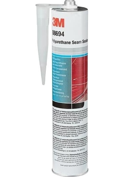 3m 08694 Pü Kaporta Onarıcı Siyah Kartuş Mastik - 310 Ml 3 Ad Siyah Siyah
