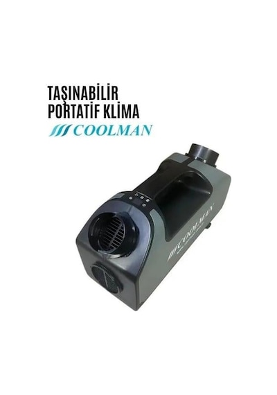 Coolman Taşınabilir Portatif Klima 700w - 12v-24v-220v-1168 Çok Renkli