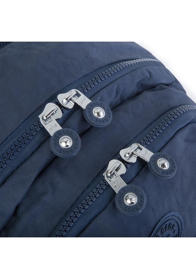Nas Bag Kadın Sırt Çantası Zararlı Kimyasal İçermez Waterproof Lacivert