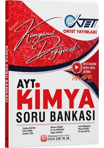 Oktet Yayınları Ayt Kimya Soru Bankası