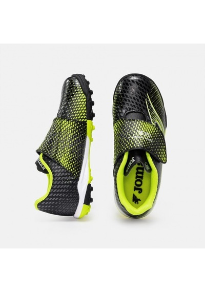 Joma Gol Jr 2601 Black Turf Çocuk Halı Saha Kramponu Siyah