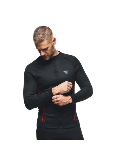Dainese Daınese No Wınd Thermo Ls Black Red Siyah