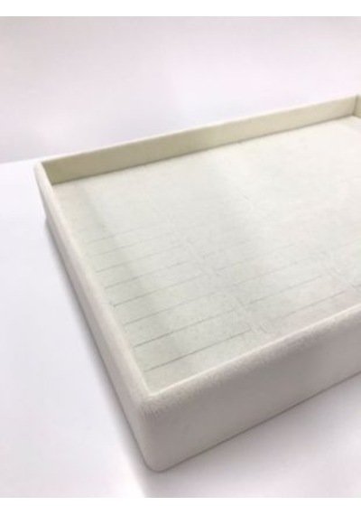 Yerli Üretim Süet Kumaş Krem Batırmalı Çekmeçe Içi Bileklik Kelep