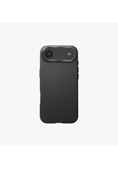 Apple Uyumlu iPhone 17 Air Kılıf Lyden Vegan Deri Kaplama İnovatif Görünüm Magsafe Premium Kapak Siyah