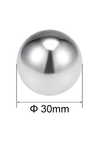 Acerbis 10 Adet 30mm Çelik Bilya, Çok Amaçlı Bilye, Tane Demir Misket Rulman