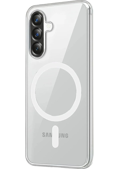 Samsung Uyumlu Galaxy A57 5g Combo Sert Şeffaf Magsafe Kapak