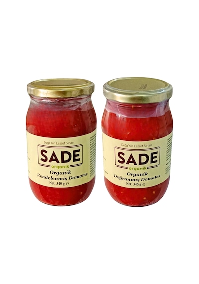 Sade Org Rendelenmiş Ve Doğranmış Dom. 340 Gr Pkt 340 G