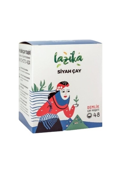 Lazika Demlik Poşet Siyah Çay 48'li