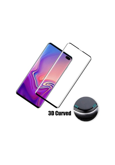 Samsung Uyumlu Galaxy S10 Plus Full Kaplayan Polymer Nano Ekran Koruyucu