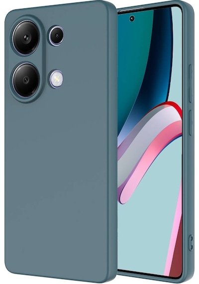 Noktaks - Xiaomi Uyumlu Xiaomi Redmi Note 13 4g - Kılıf İçi Kadife Koruyucu Mara Lansman Kapak - Koyu Yeşil