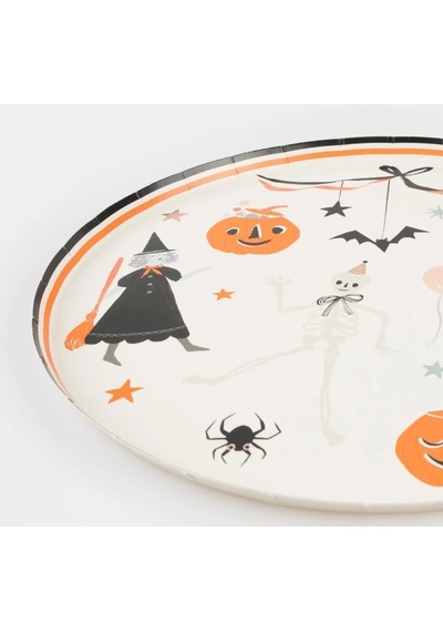 - Halloween Dinner Plates - Bayramı Tabak L 8&apos Li 256
