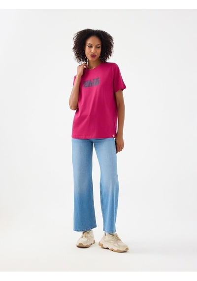 LOFT Regular Fit Kadın Tshirt K.kol Lf2039132 Q1.v1 Fuchsia