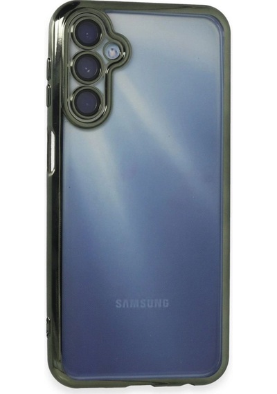 Samsung Galaxy Uyumlu A15 4g Kılıf Razer Lensli Silikon - Yeşil