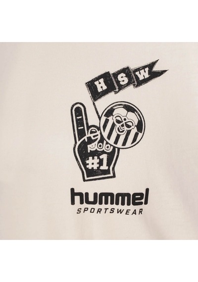 Hummel Tropico Ekru Erkek T-shirt 912359-9157 Ekru
