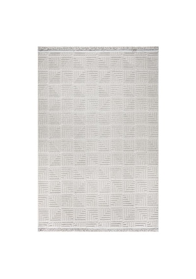 Luxess Halı Dizayn 1062 Gri Renkli Iskandinav Sisal Tarzı Desen Hav Vermez Tozumaz Modern Halı Gri