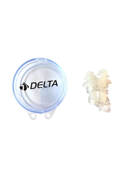 Delta Ergo Silikon Şeffaf Kulak Tıkacı Şeffaf