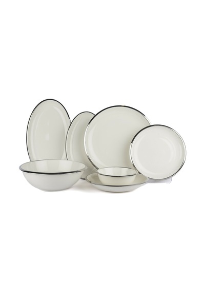 Mikasa Moor Silver Narrow 27 Parça Yemek Takımı Gümüş