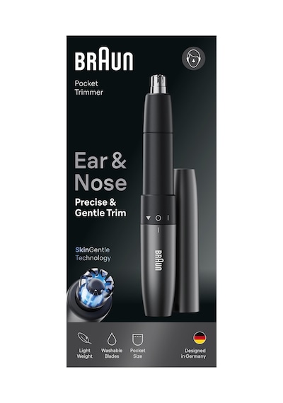 Braun Kulak Ve Burun Düzeltici, Cep Boyutu, Çift Bıçak, Skingentle, En20