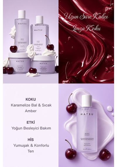 Burnt Honey Bal & Vanilya Aromatik Duş Jeli 290 Ml