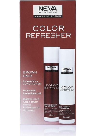 Neva Color Refresher- Renk Yenileyici Kahve Şampuan & Krem Set 300 ML