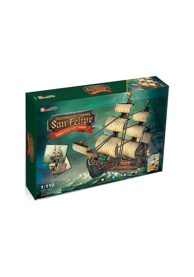 Cubic Fun 3D 248 Parça Puzzle San Felipe Gemisi
