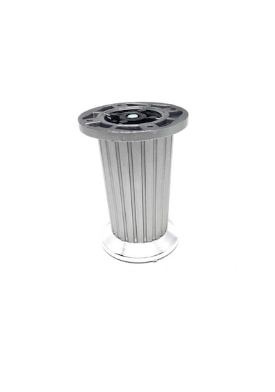 Er347 M Krom Plastik Çizgilikonik Ayak 8cm Belirtilmemiş