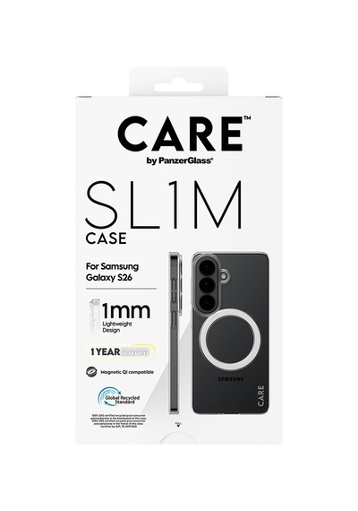 Care By Panzerglass Sl1m Samsung Uyumlu Galaxy S26 Şeffaf-beyaz Kılıf