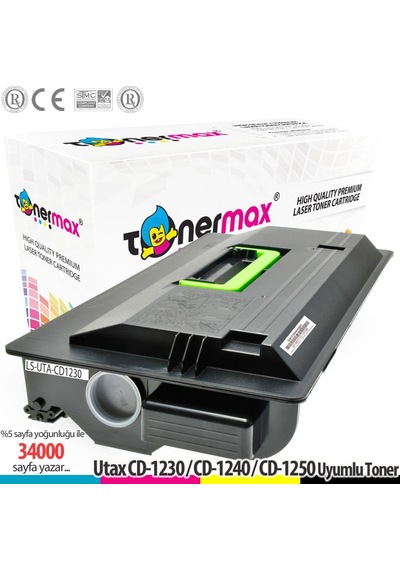 Tonermax Utax Cd1230 / Cd1240 / Cd1250 / 613010010 Uyumlu Toneri