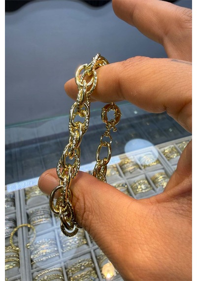 Hallow Model Gemici Kilitli Altın