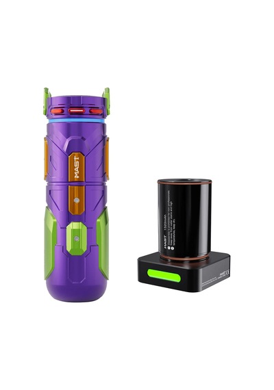 Mast Racer Pro Armor Edition Purple 4.2mm Stroke Kablosuz Dövme Makinesi - Mor